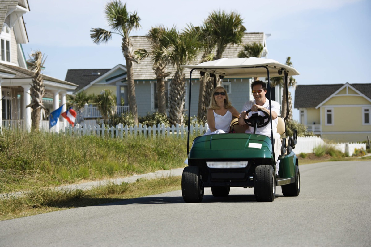 Golf Carts in Del Webb Orlando, FL