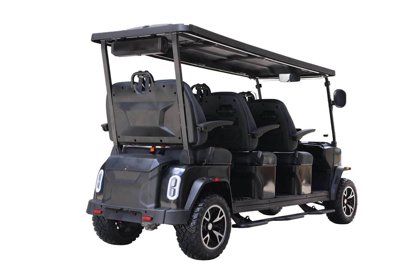 Vista trasera tres cuartos del TEKO Triumph TEKO Triumph rear three-quarter view