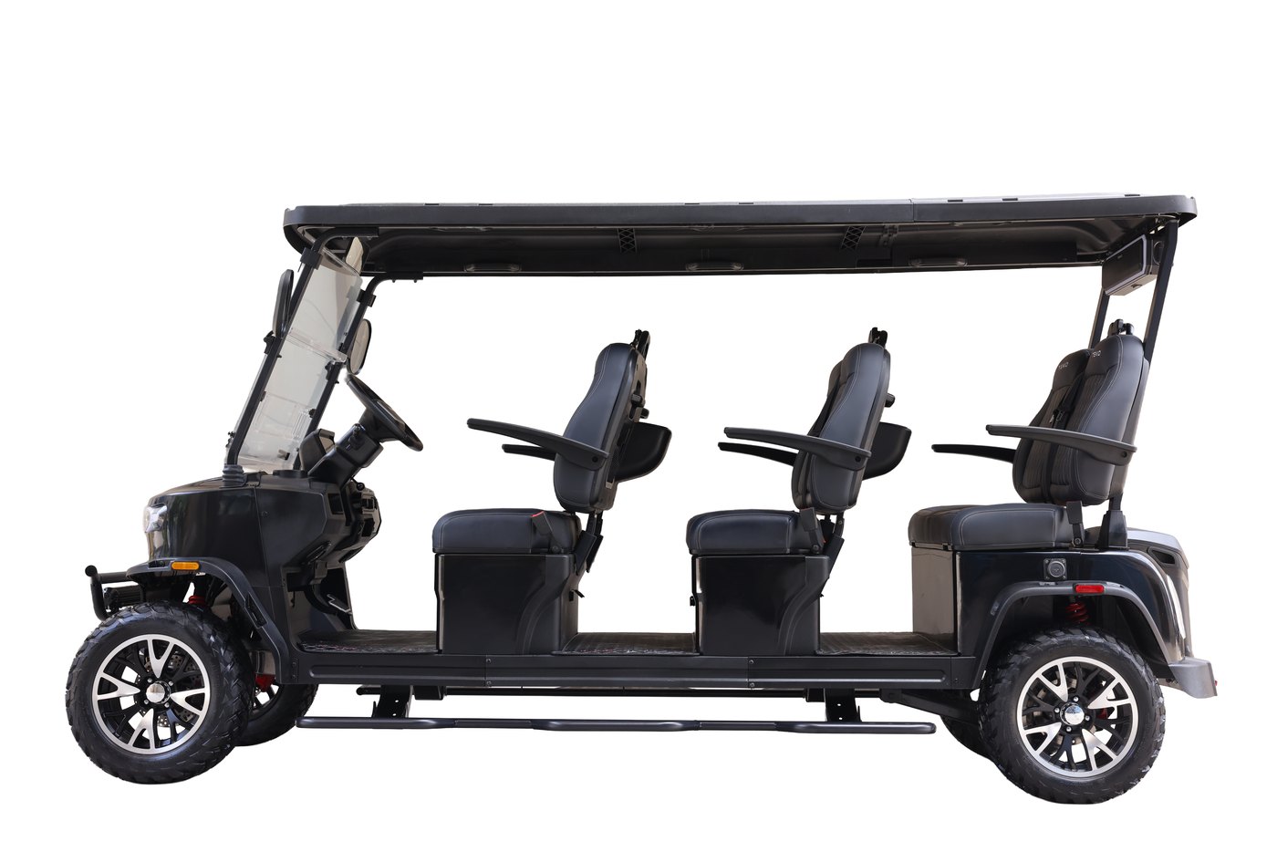 Perfil lateral del TEKO Triumph, tres filas TEKO Triumph side profile, three rows