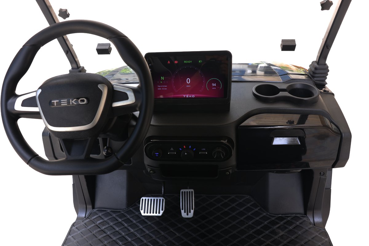 TEKO Trophy Plus display and steering wheel