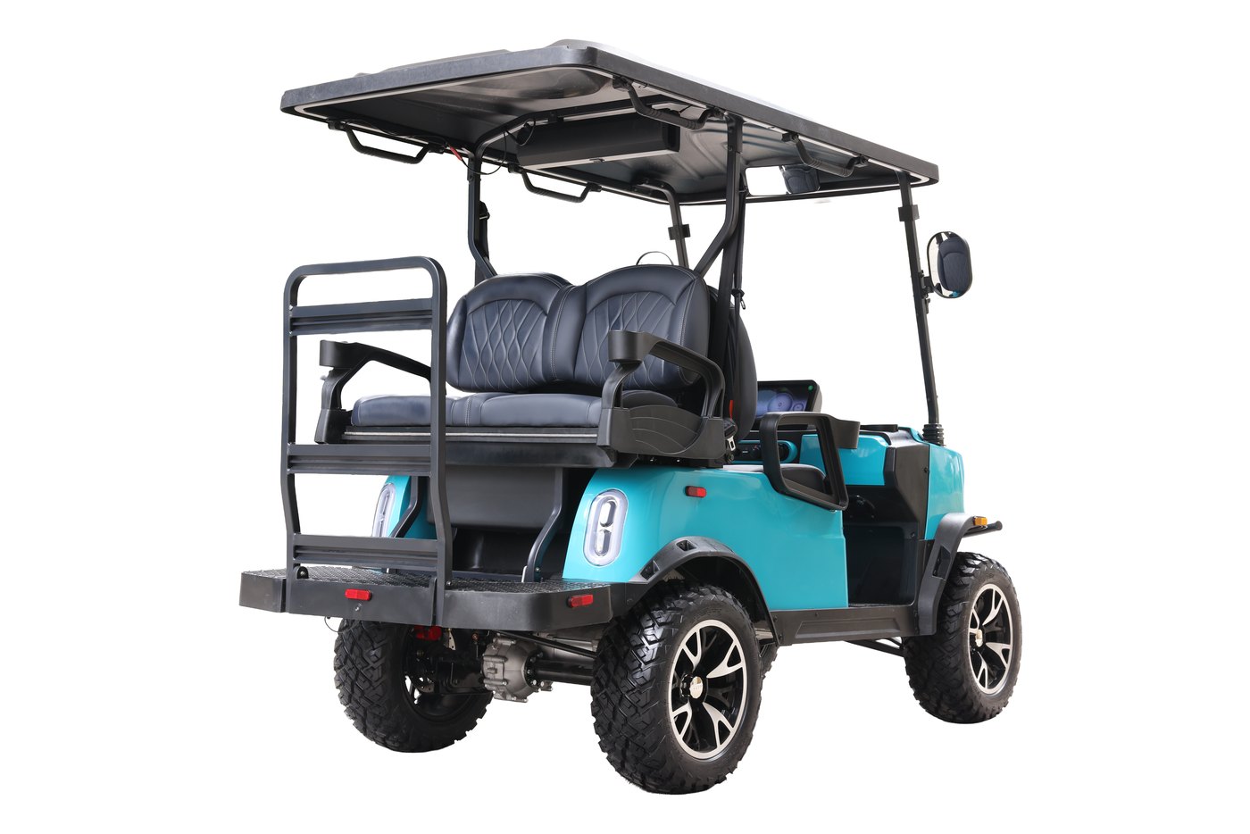 Vista trasera tres cuartos del TEKO Turbo TEKO Turbo rear three-quarter view